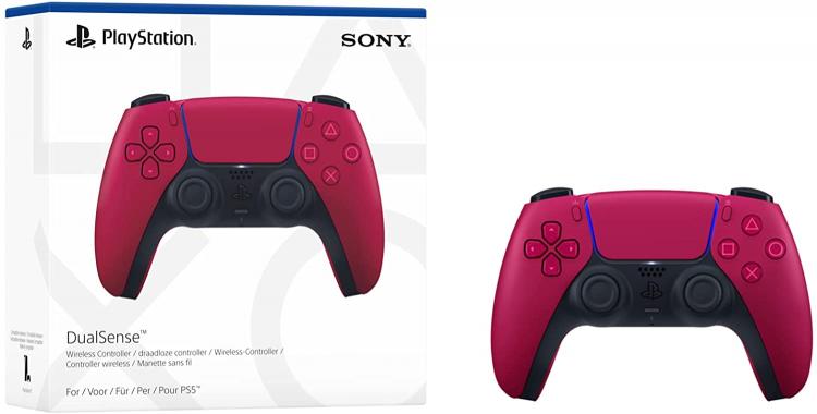 Sony Controller Dualsense Playstation 5 Dualshock Ps5 Wireless Rosso Cosmic Red