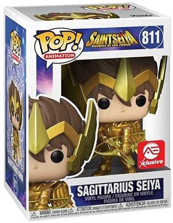 Funko Pop ! Saint Seiya Cavalieri Dello Zodiaco (811) Sagittarius Exclusive Gold