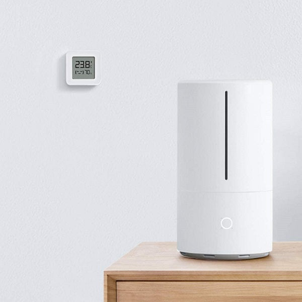 Xiaomi Sensore Smart Monitor Di Temperatura Ed Umidita' Bluetooth Lcd 1.5"Bianco