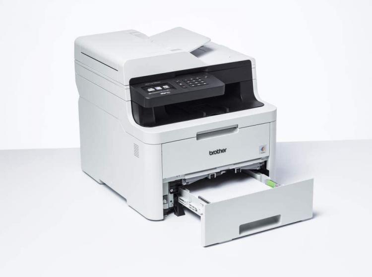 BROTHER STAMPANTE MULTIFUNZIONE LED COLORI TOUCH FAX LAN USB MFC-L3730CDN