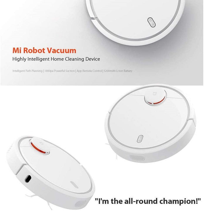 Xiaomi Aspirapolvere (Mi Vacuum Mop Pro Robot) Smart Controllo Remoto Lds White