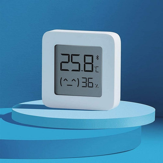 Xiaomi Sensore Smart Monitor Di Temperatura Ed Umidita' Bluetooth Lcd 1.5"Bianco