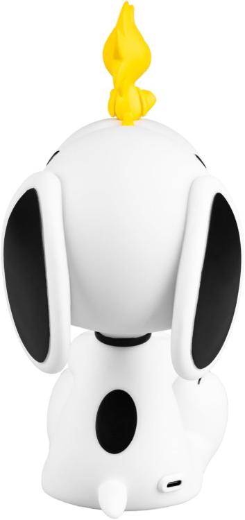 Lampada Da Tavolo Snoopy 3D Luce Notturna Ricaricabile Usb-C O Batterie Aaa