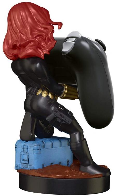 Cable Guys - Marvel (Black Widow) Statuetta Stand Smartphone Controller Di Gioco