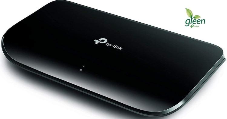 Tplink Hub Switch 5 Porte 10/100/1000 Tl-Sg1005D Plug& Play Pc Computer Laptop