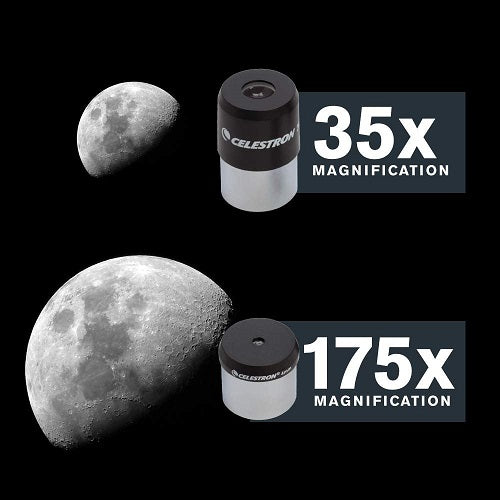CELESTRON TELESCOPIO POWERSEEKER 60AZ TERRESTRE ASTRONOMICO RIFRATTORE COMPLETO