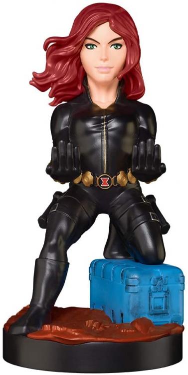 Cable Guys - Marvel (Black Widow) Statuetta Stand Smartphone Controller Di Gioco