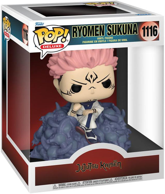 Funko Pop ! Animation Deluxe Jujutsu Kaisen Sukuna (1116) 15Cm