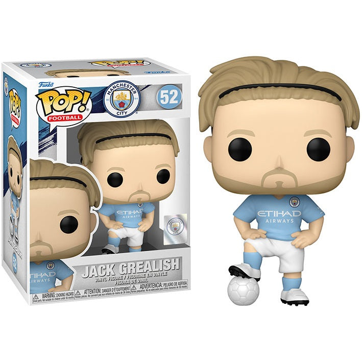 Funko Pop ! Football Manchester City - (52) Jack Grealish Vinyl Figure Champions