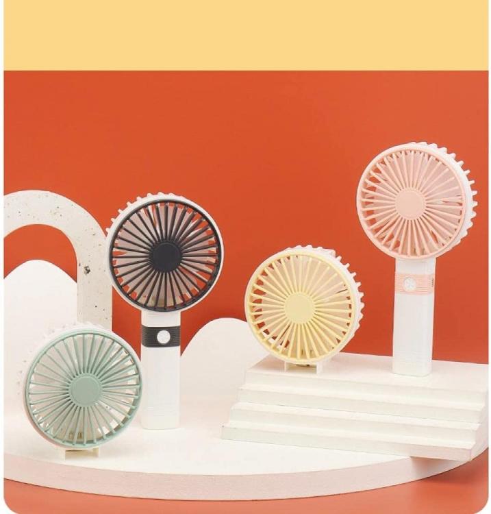 Wisdom Mini Ventilatore Portatile Ricaricabile Usb Casa Campeggio A Mano/Tavolo
