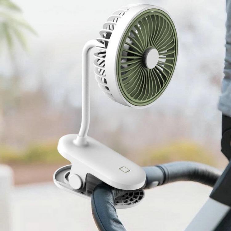 Ventilatore Mini Ricaricabile A Morsetto Clip Portatile Da Viaggio Tavolo - 5236