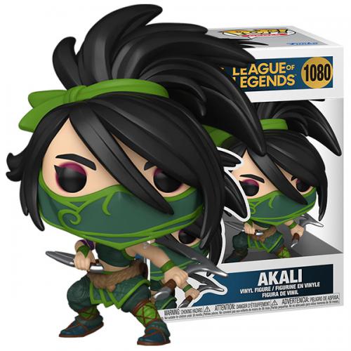 Funko Pop ! Games League Of Legends - (1080) Akali - Statuetta Vinyl Figure 9Cm