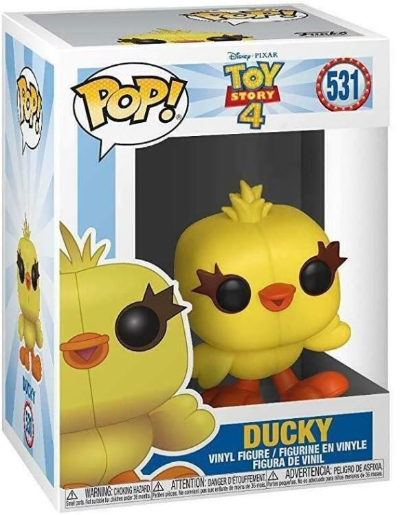 Funko Pop! Toy Story 4 (531) Ducky Vinyl Figure 9Cm Statuetta Da Collezione