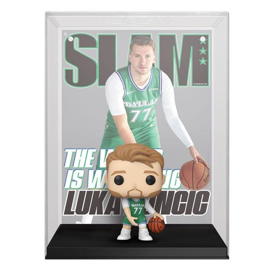 Funko Pop ! Magazine Covers Slam Nba - (16) Luka Doncic Vinyl Figure Mavericks