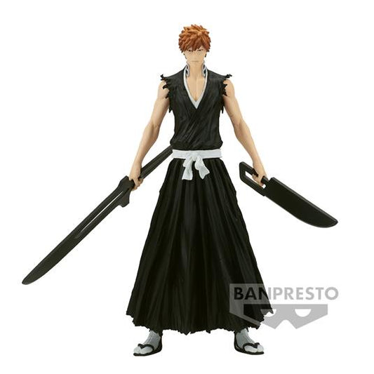 BANDAI BLEACH SOLID AND SOUL - ICHIGO KUROSAKI (A) ACTION FIGURE PVC 17CM ANIME