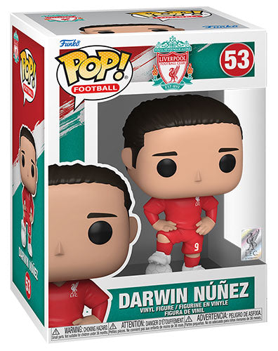 Funko Pop ! Football Liverpool (53) Darwin Nunez Vinyl Figure Player Football