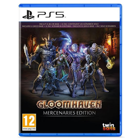 Gloomhaven (Mercenaries Edition) Ps5 Gioco Playstation 5 Eu Nuovo Sigillato