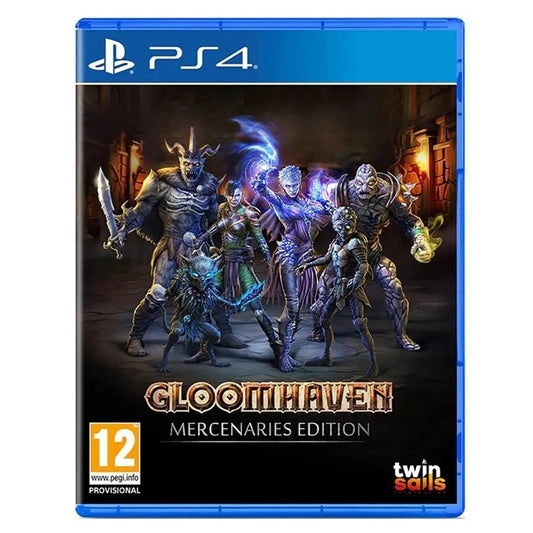 Gloomhaven (Mercenaries Edition) Ps4 Gioco Playstation 4 Eu Nuovo Sigillato