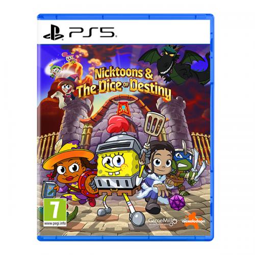 Nicktoons And The Dice Of Destiny PS5 Videogioco Spongebob Playstation 5