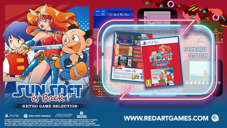 Sunsoft Is Back! Retro Game Selection Ps5 Gioco Italiano Sigillato Playstation 5