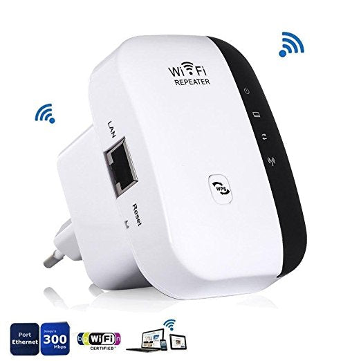 Ripetitore Segnale Wifi-N Hotspot Wireless Extender Amplificatore Estendi Wifi