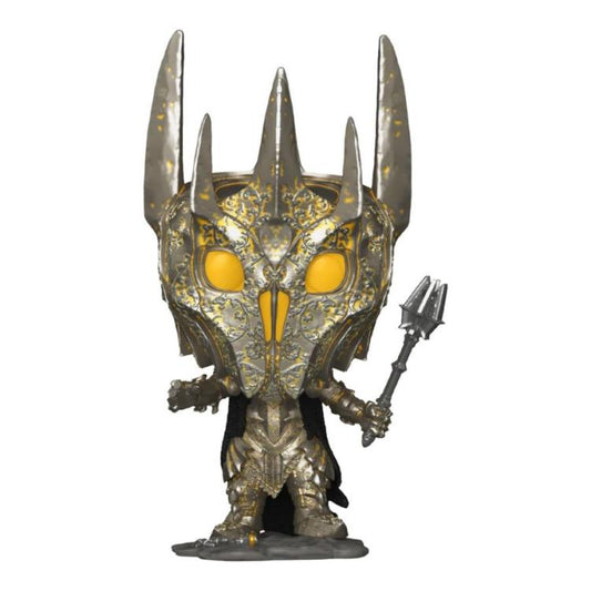 Funko Pop ! Movies Lord Of The Rings - (1487) Sauron Gitd Signore Degli Anelli