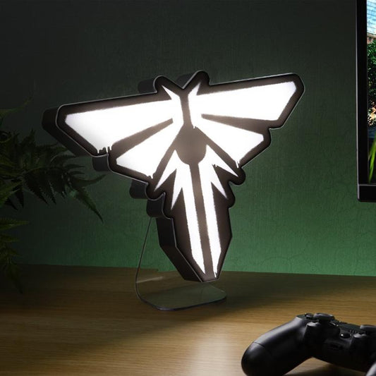 Paladone The Last Of Us Fireflies Logo Light Lampada Playstation Ps5 Da Tavolo