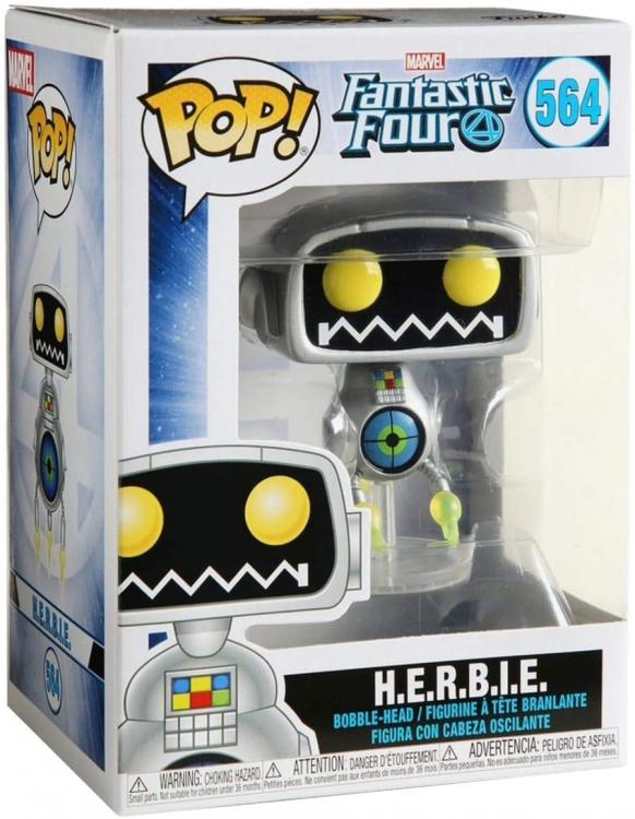 Funko Pop ! Marvel Fantastic Four | H.E.R.B.I.E (564) Bobble-Head - Fantastici 4