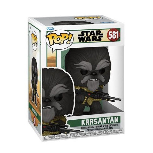Funko Pop ! Star Wars - Book Of Boba Fett (581) Krrsantan Vinyl Figure 9Cm Nuovo