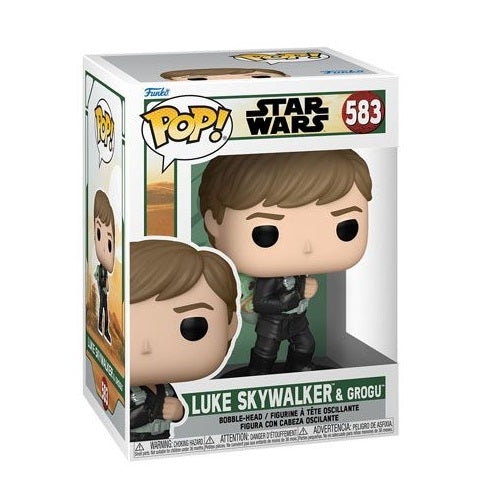 Funko Pop ! Star Wars - Book Of Boba Fett (583) Luke Skywalker & Grogu Training