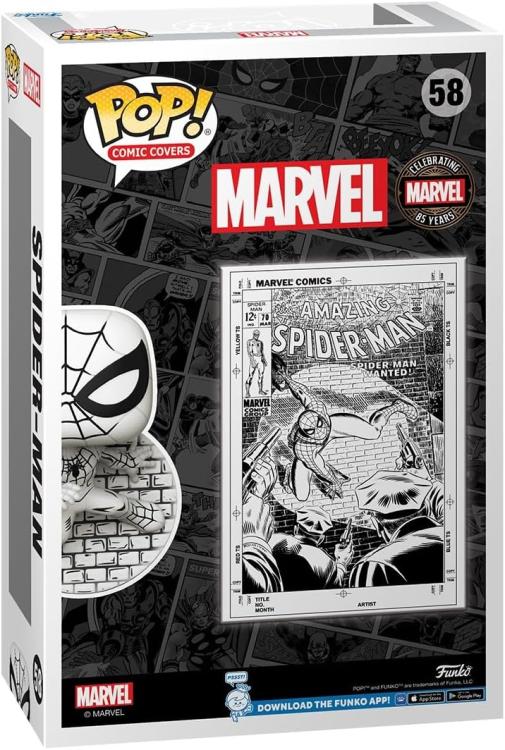 Funko Pop ! Comic Cover Marvel 85Th - (58) Spider-Man Vinyl Figure Da Collezione