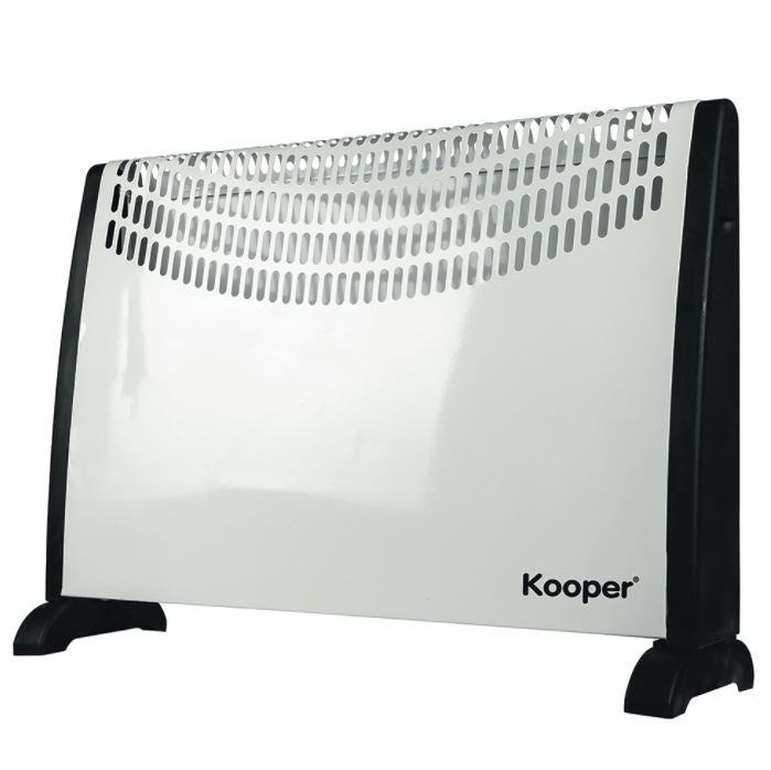 Kooper | Termoconvettore Vela Termoventilatore Stufa Da Pavimento A Parete 2000W