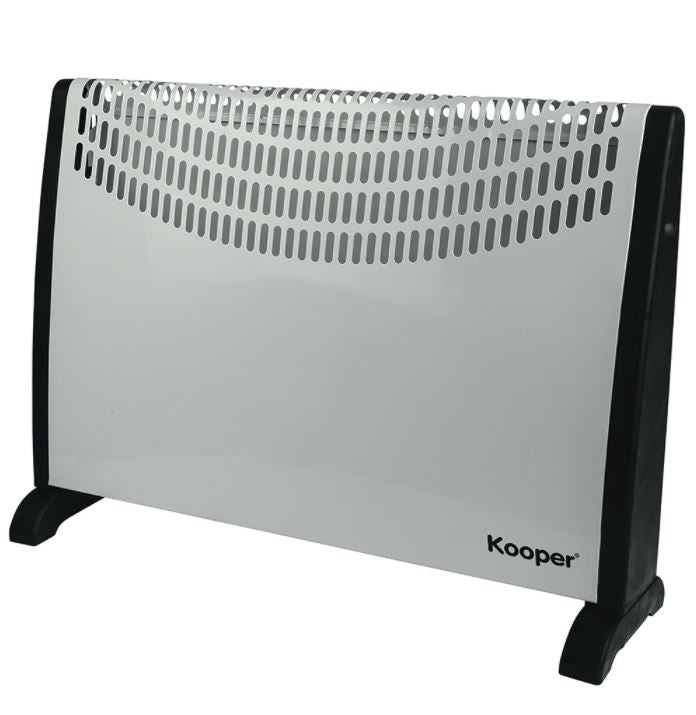 Kooper | Termoconvettore Vela Termoventilatore Stufa Da Pavimento A Parete 2000W