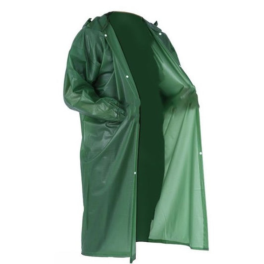 Poncho Giacca Antipioggia Mantella Completo Impermeabile Pioggia Lavoro Scooter