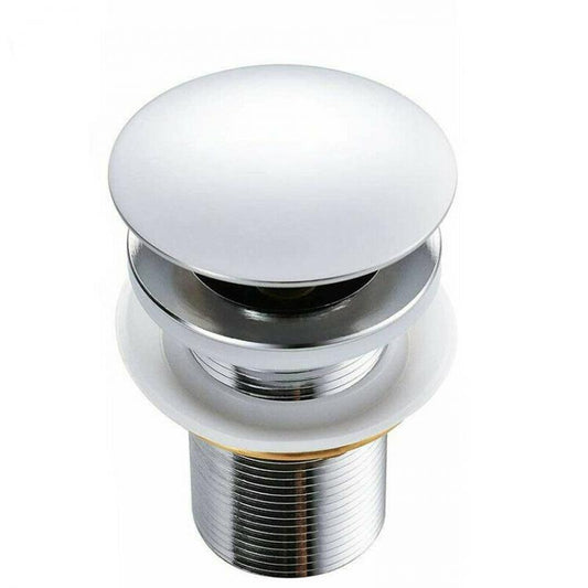 Piletta Di Scarico Click Clack Lavabo Bidet Lavello Pop-Up Tappo Pressione 98Mm