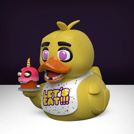 Tubbz Five Night At Freddys. (1St Ed.) "Chica" Figure Paperella Fnaf Duck 9Cm