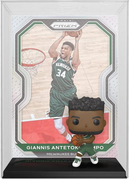 Funko Pop ! Nba Milwaukee Bucks (06) Giannis Antetokounmpo Figure Trading Cards