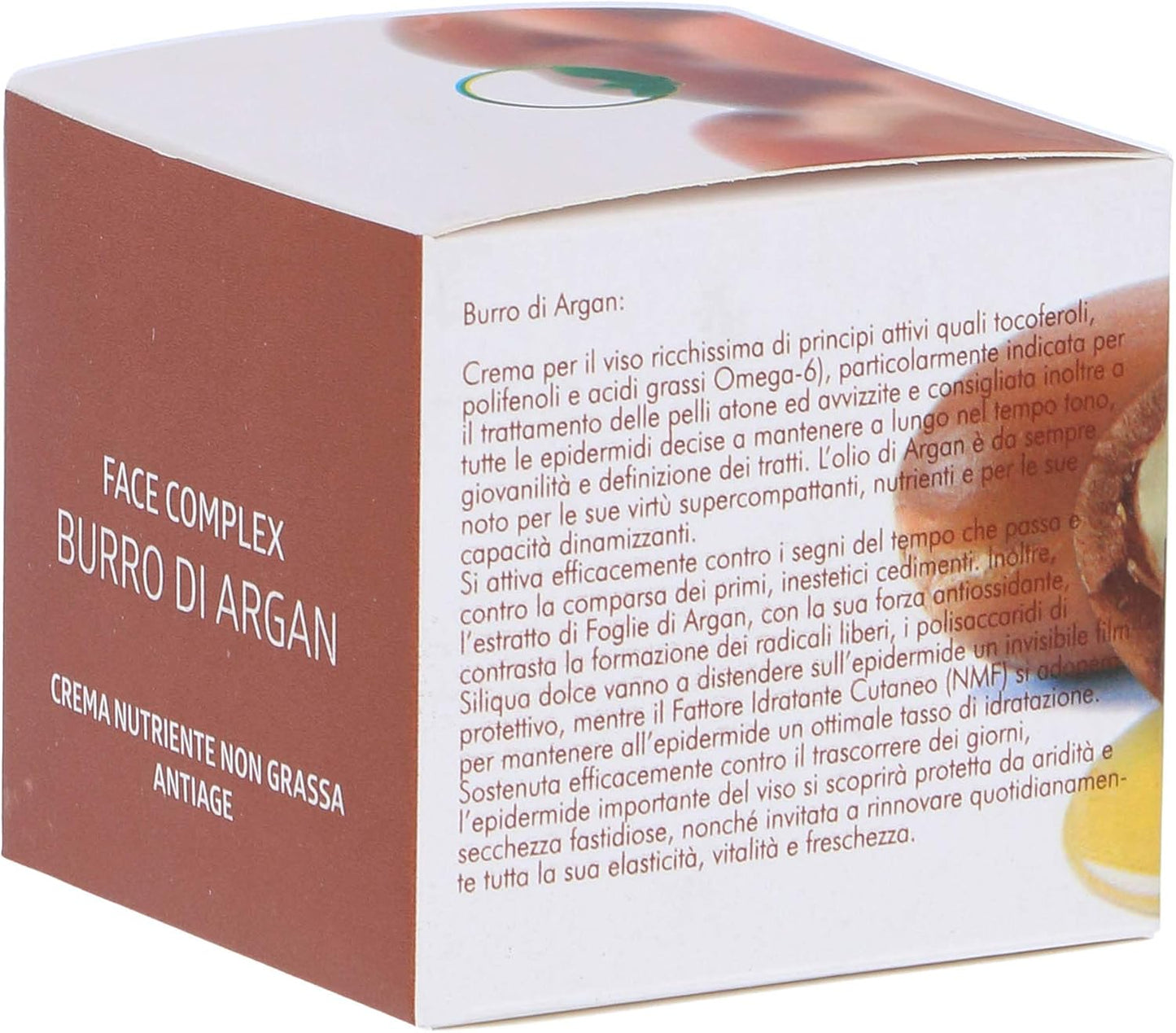 Crema Nutriente Viso Idrata Pelle Rigenerante Antiage Antietà Al Burro Di Argan