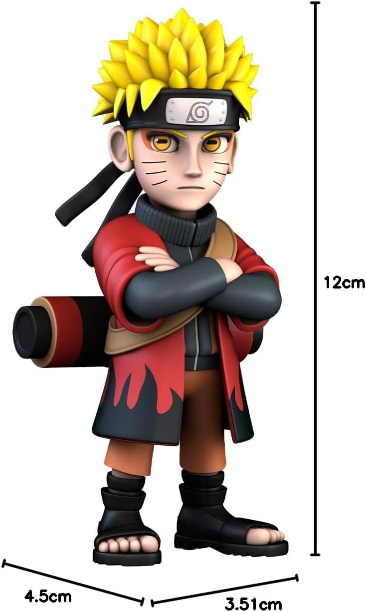Minix: Naruto Shippuden Naruto Con Mantello (Anime 113) Vinyl Figure 12Cm Nuovo