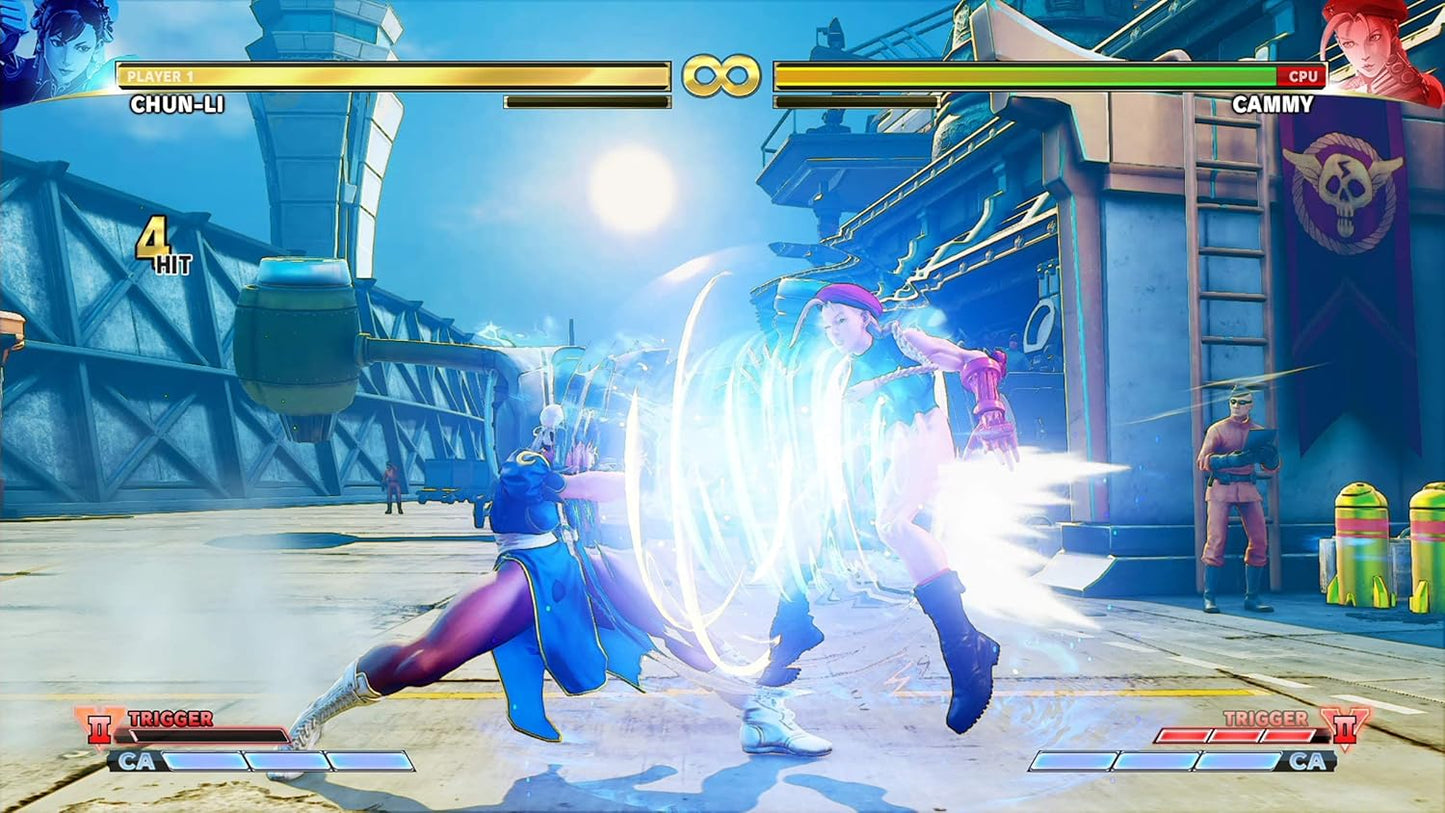 Street Fighter V Ps4 Videogioco Playstation 4 Gioco Pal Ita Copertina Italiana