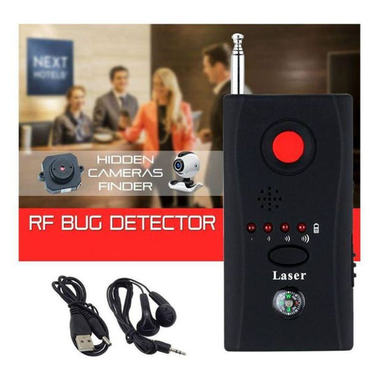 Rilevatore Microspie Bonifica Cimici Spia Telecamere Wireless Cablate Ambientali