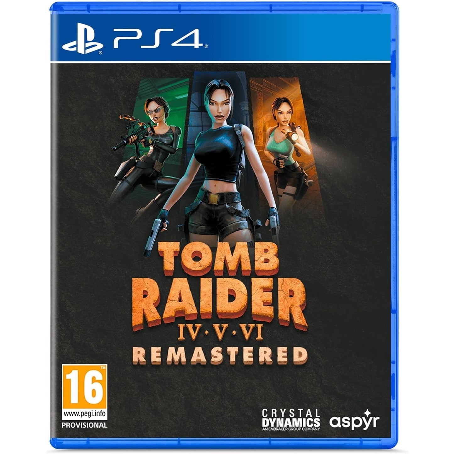 Tomb Raider IV-VI Remastered Starring Lara Croft PS4 Gioco IT Nuovo (Preordine)