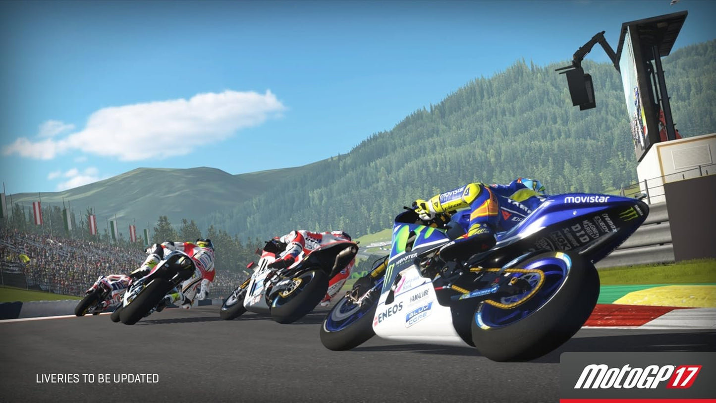Videogioco Ufficiale Moto Gp 17 Ps4 Originale Blu-Ray 2018 Multilingue Italiano