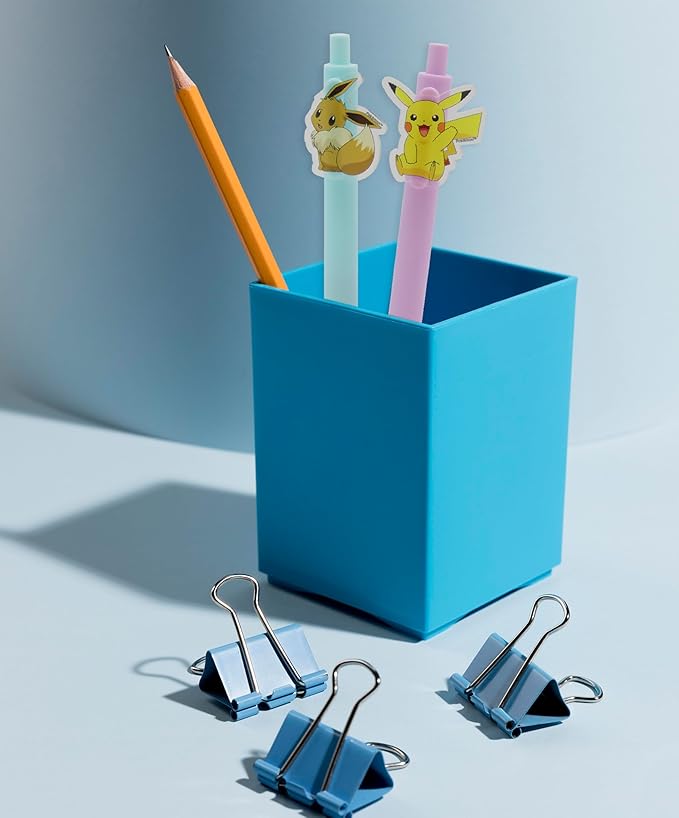 CYP Brands Pokemon Set Di 2 Penne - Pikachu E Eeve - Prodotto Ufficiale Nuovo