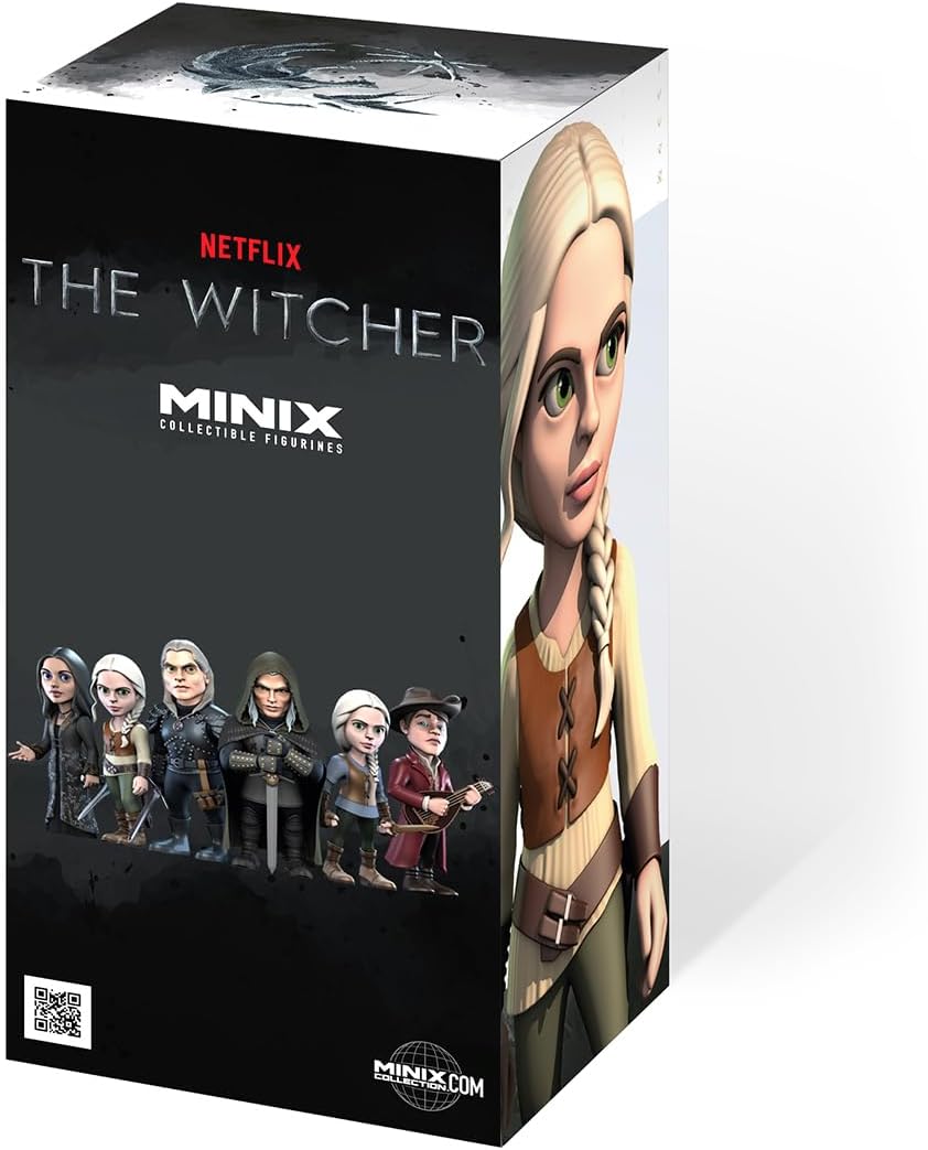 Minix: Netflix The Witcher Ciri S3 (Serie Tv 125) Figure 12Cm Statuetta Statua