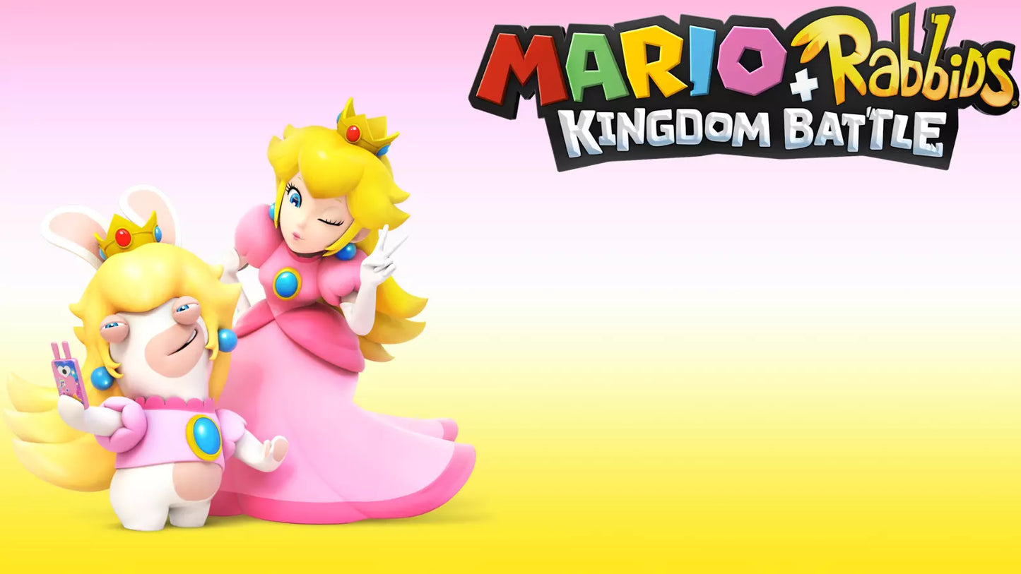 Mario + Rabbids Kingdom Battle Statua Peach 16,5 Cm Da Collezione Nintendo Switch