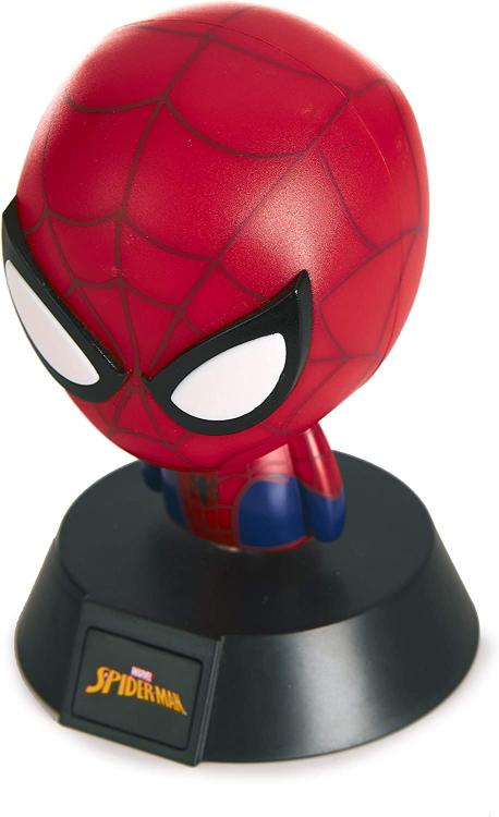 Paladone Icons Spider-Man Light Bdp Lampada Notte 3D Tavolo Gioco Led Pp6120Spm