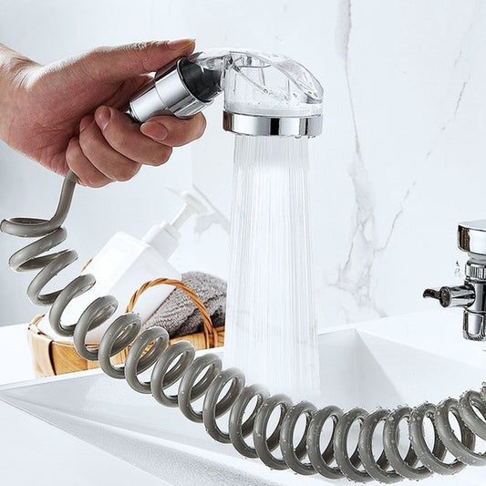 Doccetta Per Lavandino Doccia A Mano Portatile Tubo Pietre Anticalcare Campeggio