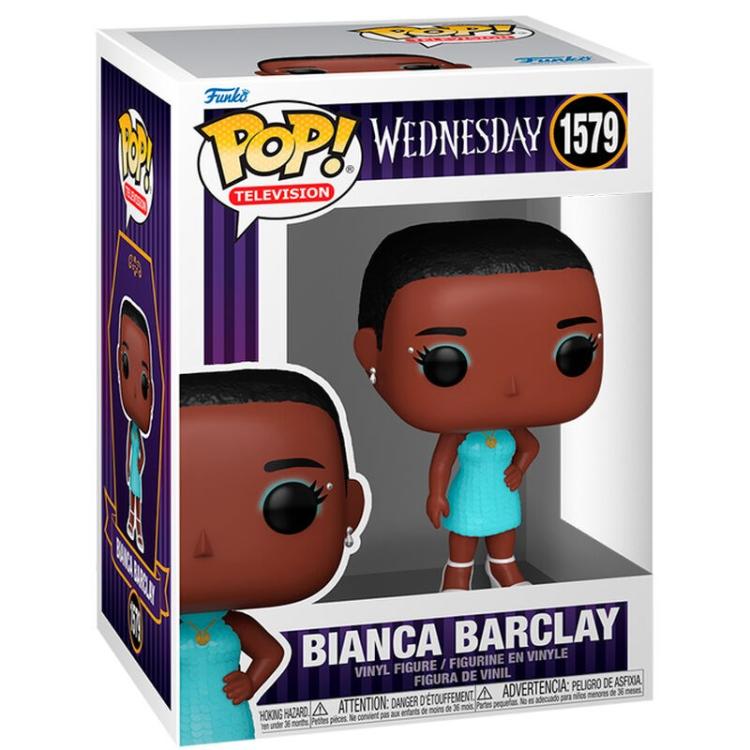 Funko Pop ! Tv Wednesday (1579) Bianca Barclay Mercoledi Vinyl Figure Statua 9Cm
