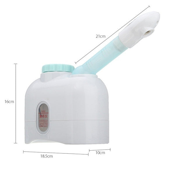 Vaporizzatore Facciale Sauna Pulizia Viso Salute Pelle Corpo + Contenitore Erbe